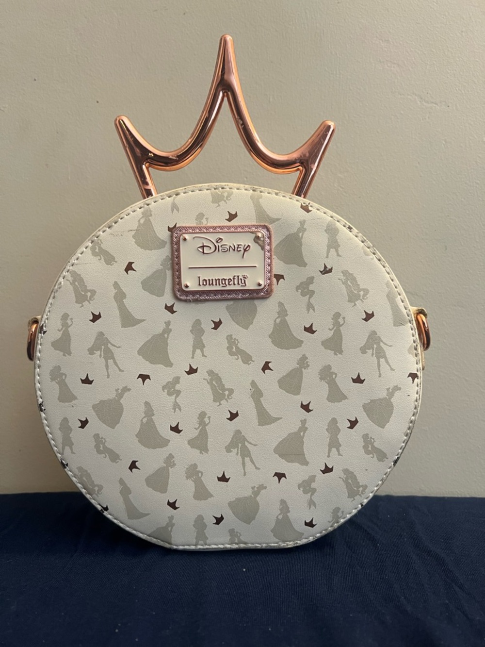 Disney x Loungefly Princess Silhouette Crown Crossbody Bag